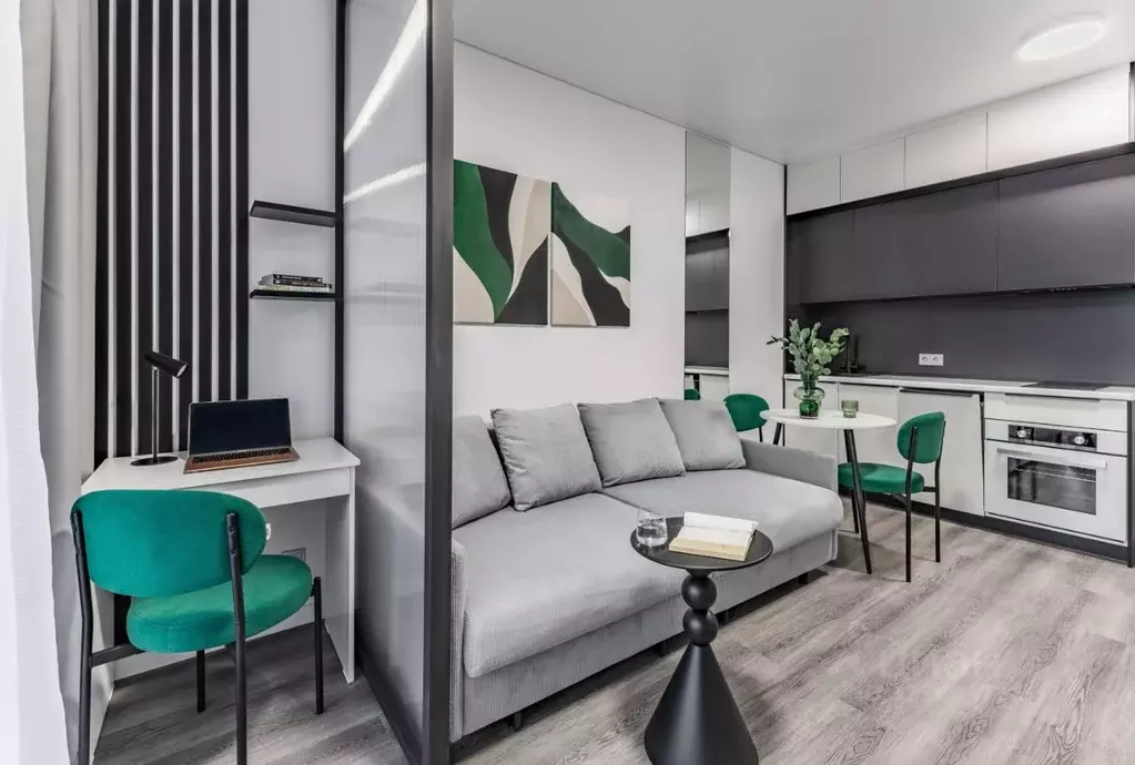 Студия Санкт-Петербург просп. Обуховской обороны, 36 (24.9 м) - Фото 1