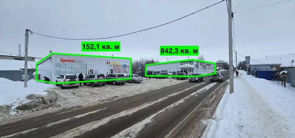 Торговая площадь в Самарская область, Похвистнево Кооперативная ул., ... - Фото 1