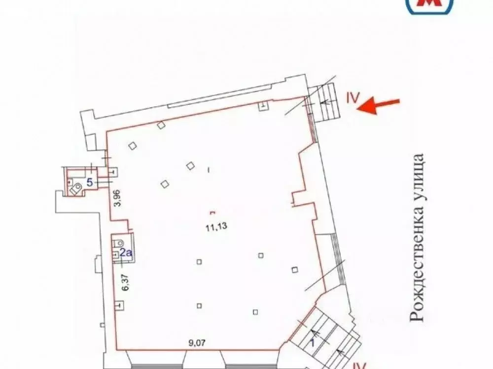 Торговая площадь (146 м) - Фото 1