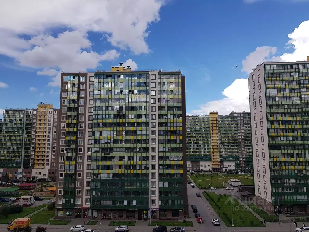 Студия Ленинградская область, Мурино Всеволожский район, ул. Шувалова, ... - Фото 1