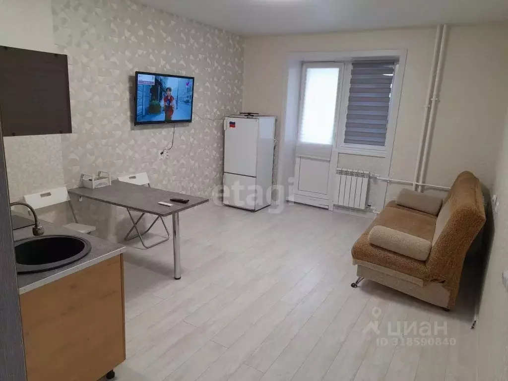 Студия Иркутская область, Ангарск 33-й мкр, 25 (29.0 м) - Фото 0