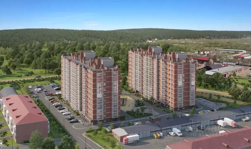 2-к кв. Иркутская область, Иркутск Сарафановская ул. (45.1 м) - Фото 1