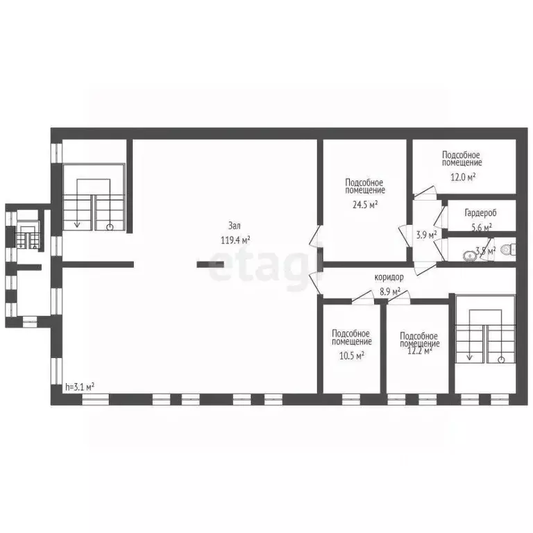 Помещение свободного назначения в Ярославская область, Ярославль ул. ... - Фото 2