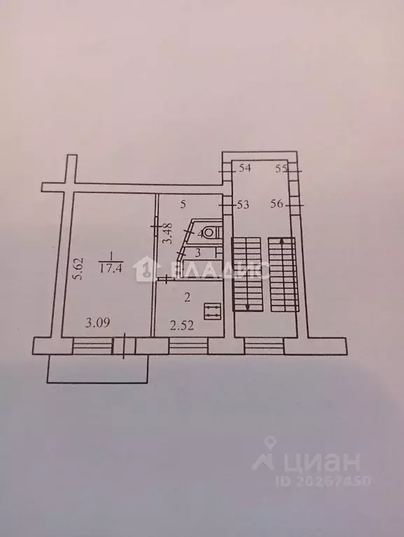 1-к кв. Калужская область, Калуга ул. Суворова, 157 (31.2 м) - Фото 2
