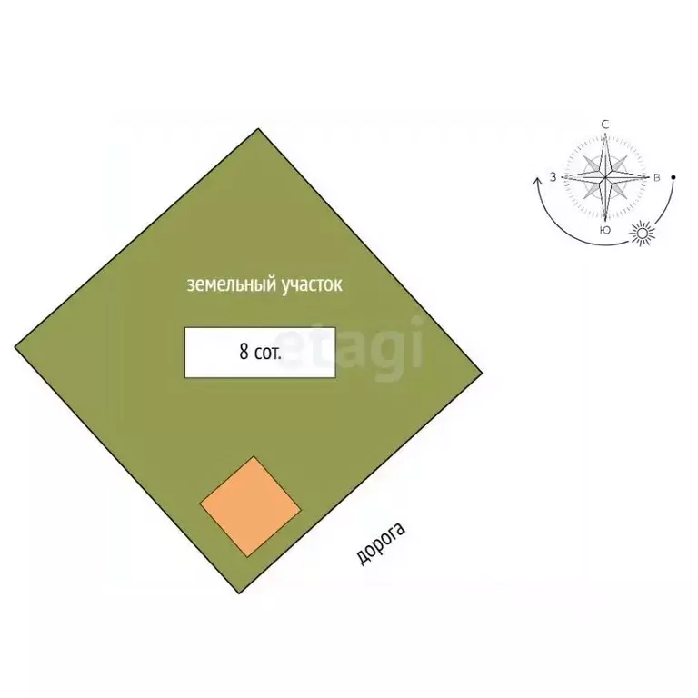 Дом в Саха (Якутия), с. Пригородный ул. Центральная, 21 (34 м) - Фото 2