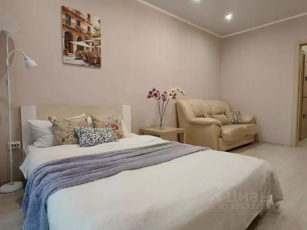 1-к кв. Башкортостан, Уфа ул. Октябрьской Революции, 23А (40.0 м) - Фото 2