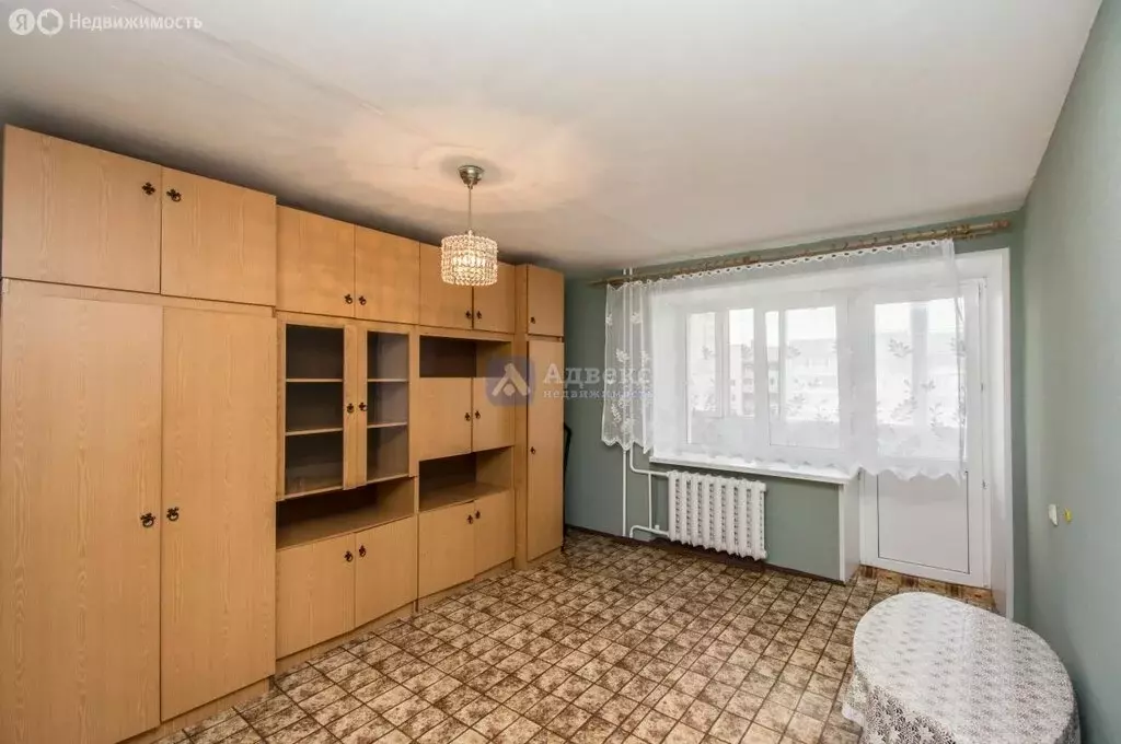1-комнатная квартира: Тюмень, Харьковская улица, 48 (34.6 м) - Фото 0