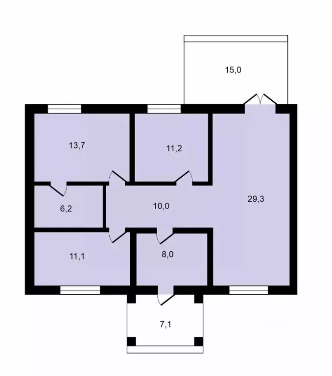 Дом в Владимирская область, Владимир ул. Ноябрьская, 50 (105 м) - Фото 1