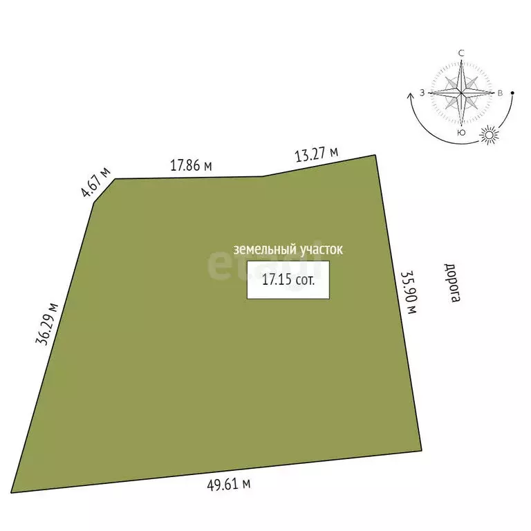 Дом в деревня Кокшарова, улица Вячеслава Солдатова (101.5 м) - Фото 1