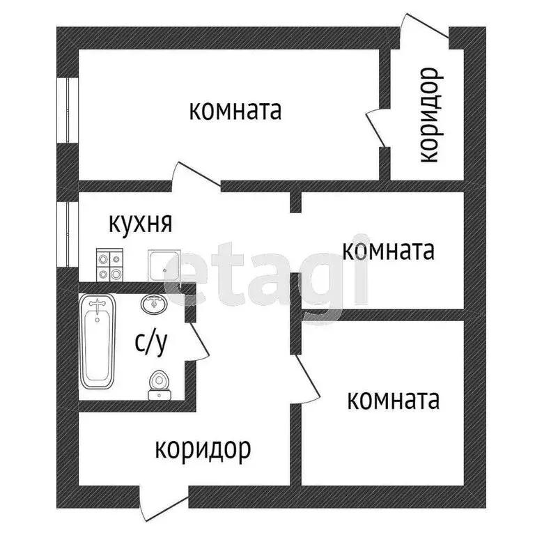 Дом в Ульяновск, 2-й Локомотивный переулок (68.7 м) - Фото 1