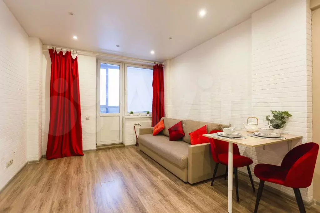 Квартира-студия, 32 м, 3/26 эт. - Фото 1