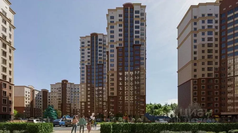 1-к кв. Крым, Симферопольский район, с. Мирное ул. Крымской Весны, 6к2 ... - Фото 1