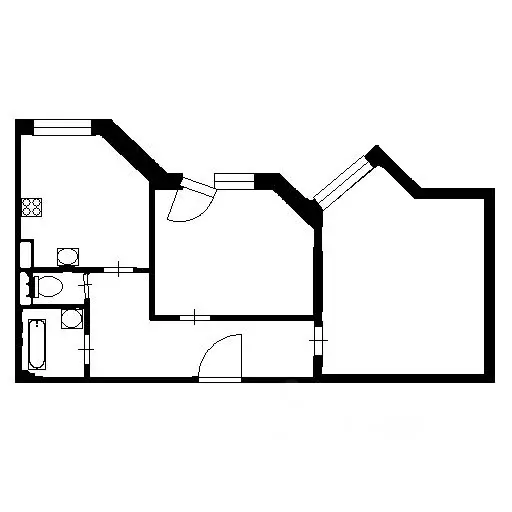 2-к кв. Санкт-Петербург просп. Сизова, 21 (59.0 м) - Фото 1