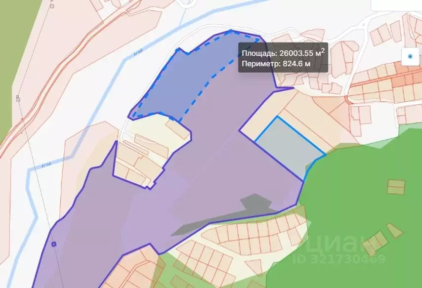 Участок в Краснодарский край, Сочи Заречная ул. (221.0 сот.) - Фото 1