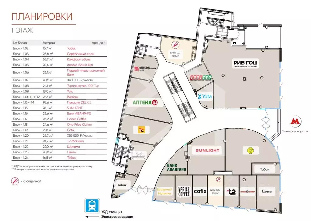 Помещение свободного назначения в Москва Большая Семеновская ул., 20 ... - Фото 2