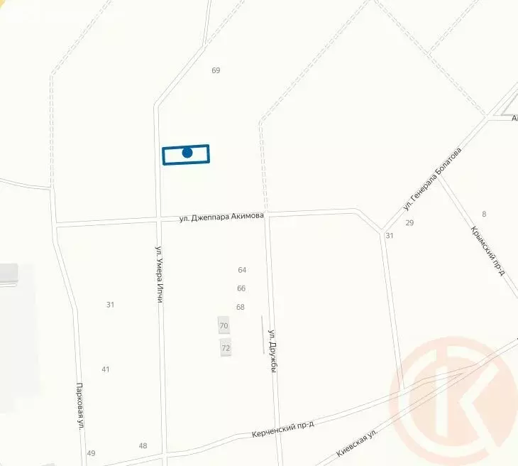 Участок в Межводное, улица Умера Ипчи, 81 (10 м) - Фото 2