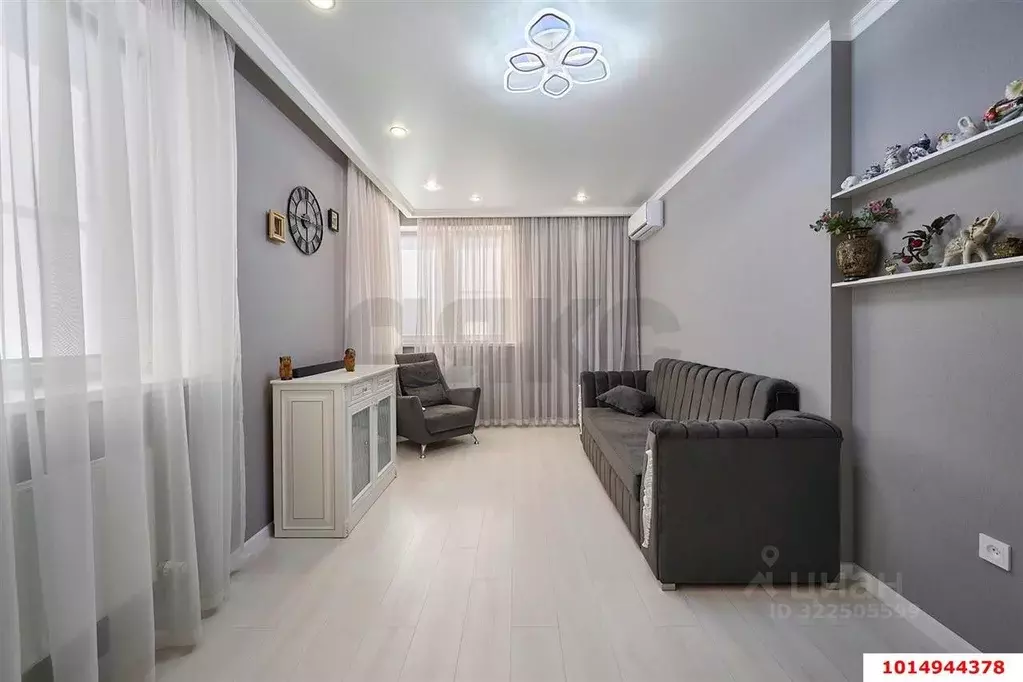 3-к кв. Краснодарский край, Краснодар ул. Бородинская (77.4 м) - Фото 1