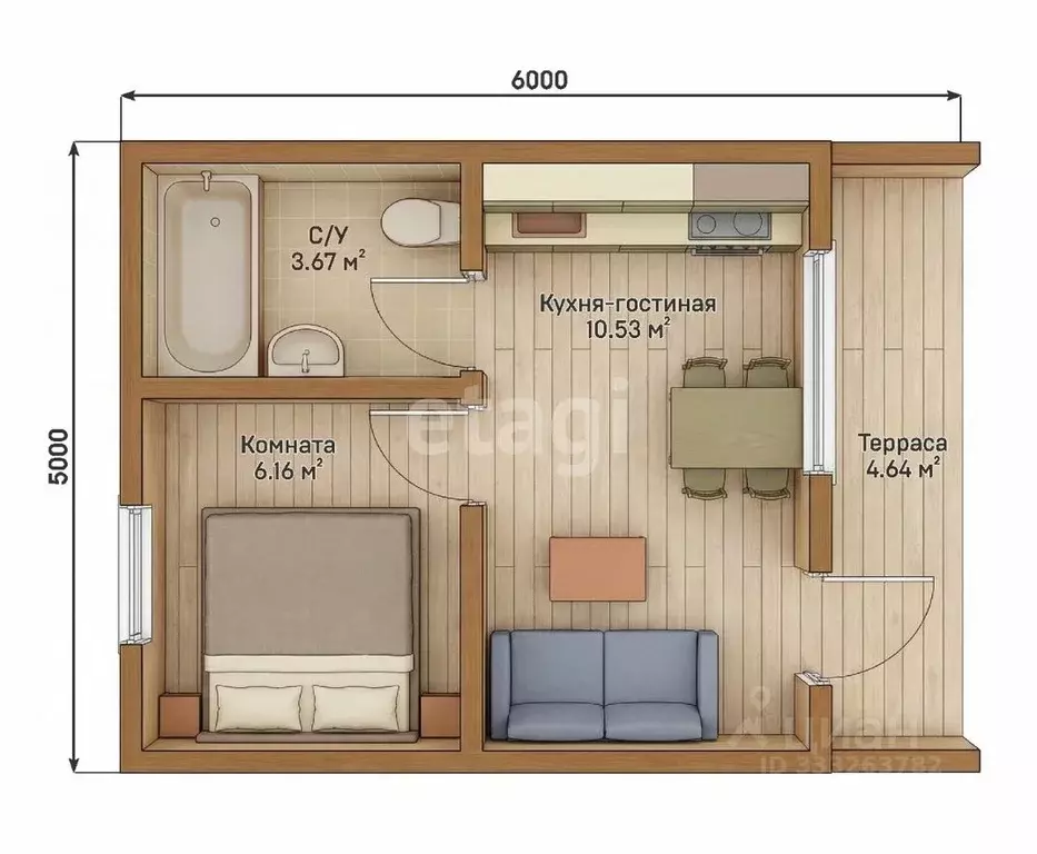 Дом в Курская область, Курск ул. Тургенева (30 м) - Фото 2