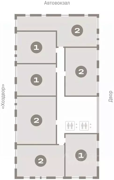 2-к кв. Тюменская область, Тюмень ул. Республики, 203к1 (65.35 м) - Фото 1