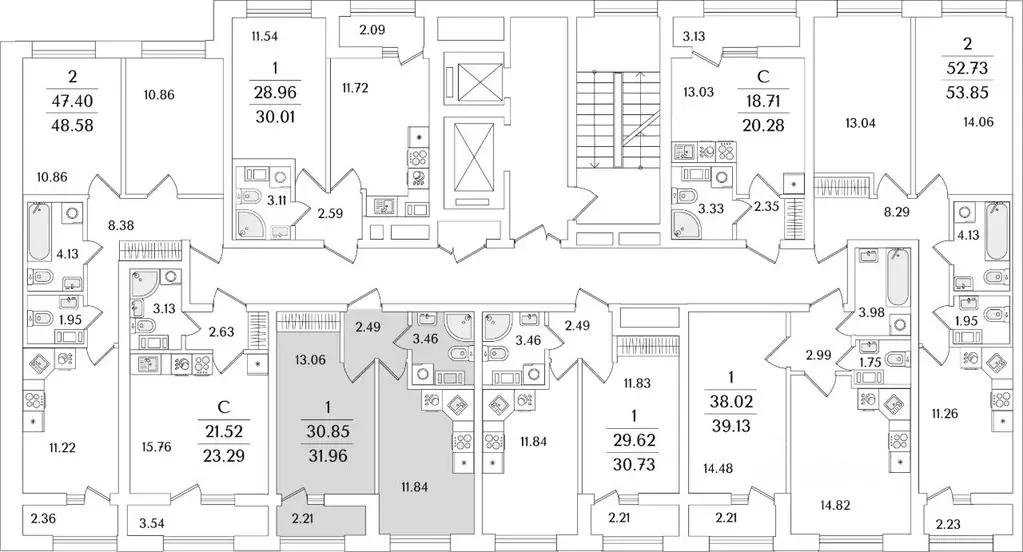 1-к кв. Санкт-Петербург Полюстровский просп., 77 (32.0 м) - Фото 2