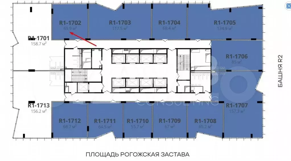 Продам офисное помещение, 69.9 м - Фото 0