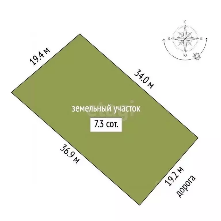 Участок в Ярославская область, Ярославский муниципальный округ, д. ... - Фото 1