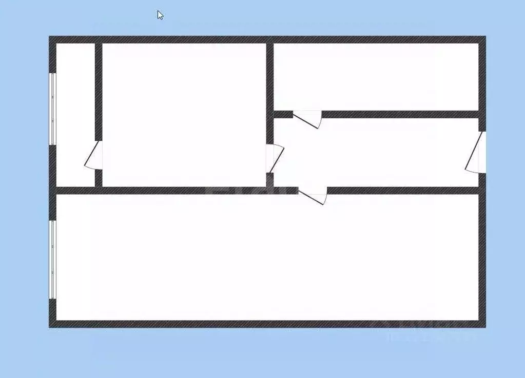 1-к кв. Курская область, Курск ул. 2-я Агрегатная, 57 (41.96 м) - Фото 2
