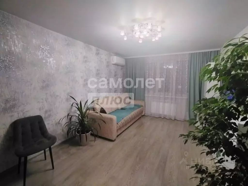 1-к кв. Воронежская область, Воронеж ул. Федора Тютчева, 93/1 (48.0 м) - Фото 2