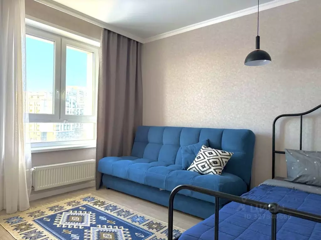 Студия Тюменская область, Тюмень ул. Пожарных и Спасателей, 5 (32.0 м) - Фото 2