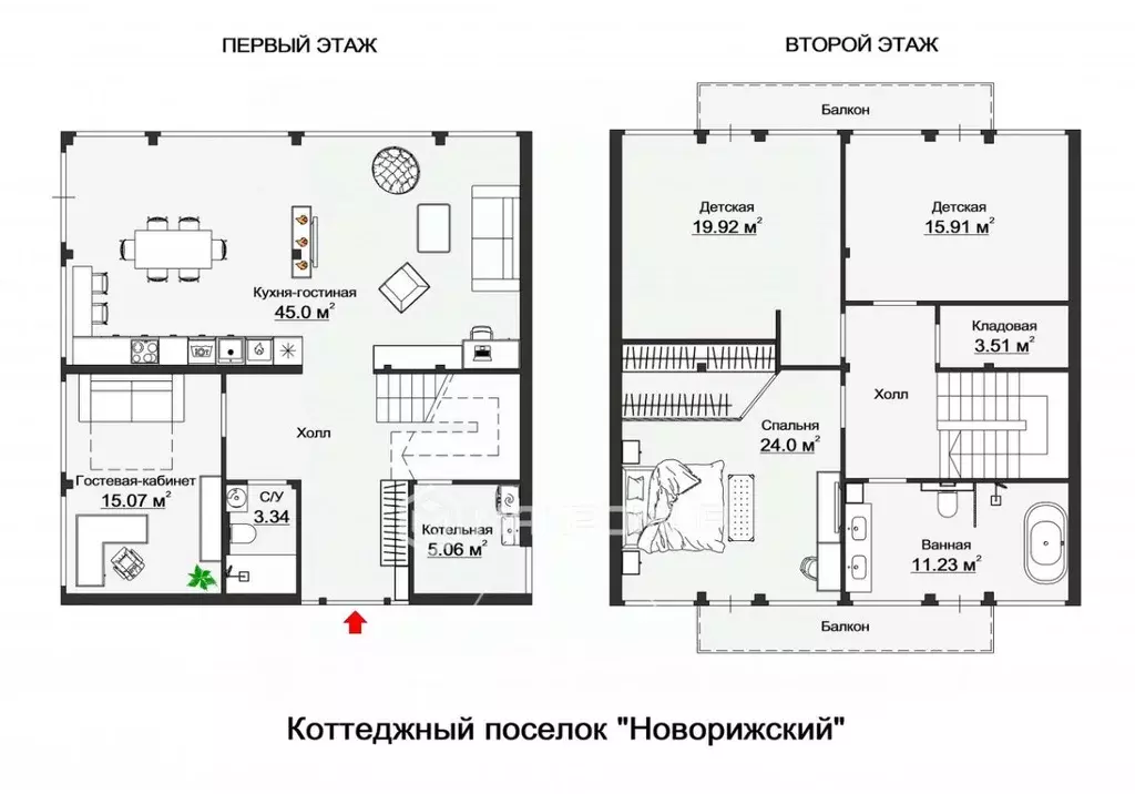 Коттедж в Московская область, Истра муниципальный округ, д. Покровское ... - Фото 2