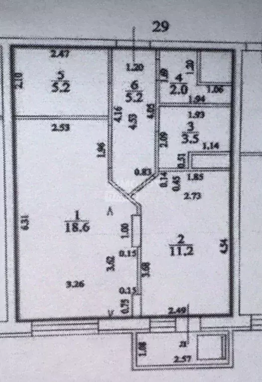 2-к кв. Ульяновская область, Ульяновск ул. Шолмова, 12А (45.7 м) - Фото 2