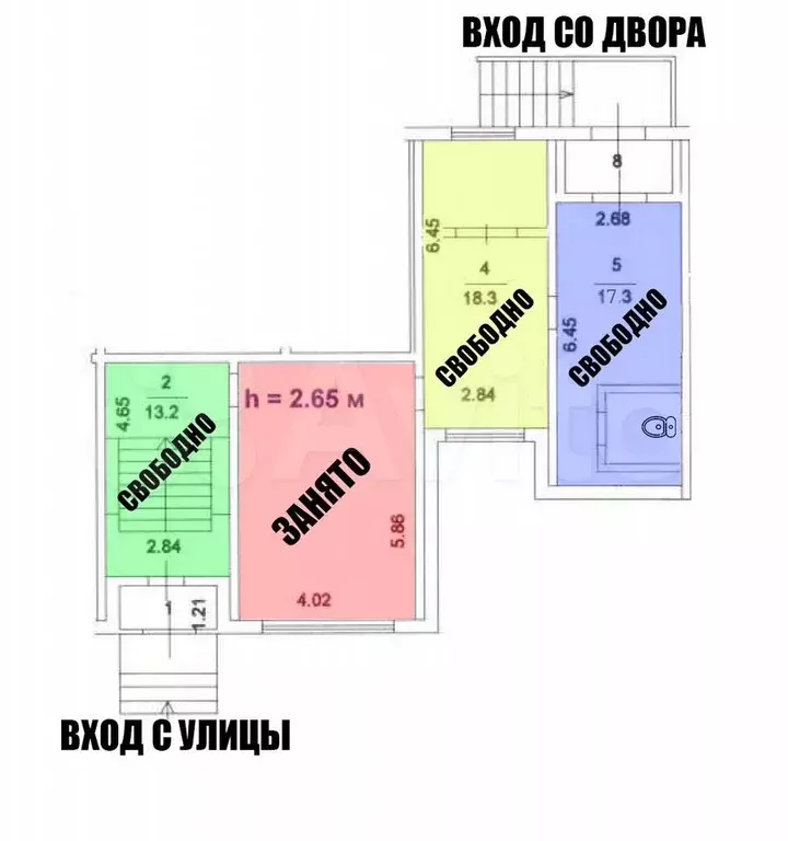 Свободного назначения, 48.8 м - Фото 0