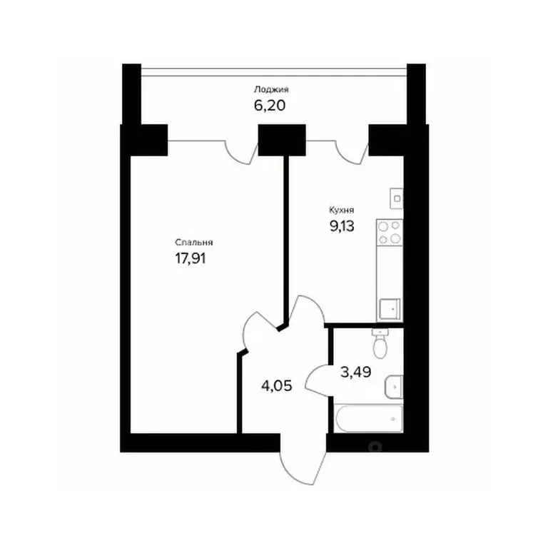 1-к кв. Ярославская область, Ярославль пос. Норское, Норские ... - Фото 1