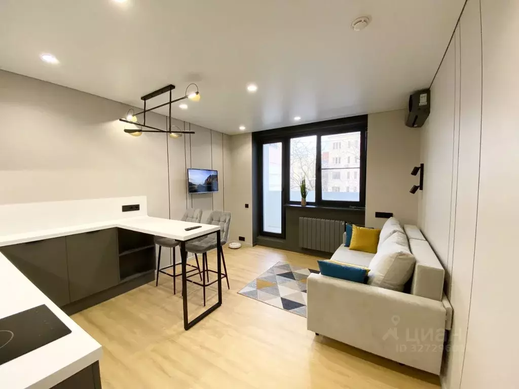 Студия Москва ул. Сергея Макеева, 1 (23.0 м) - Фото 1