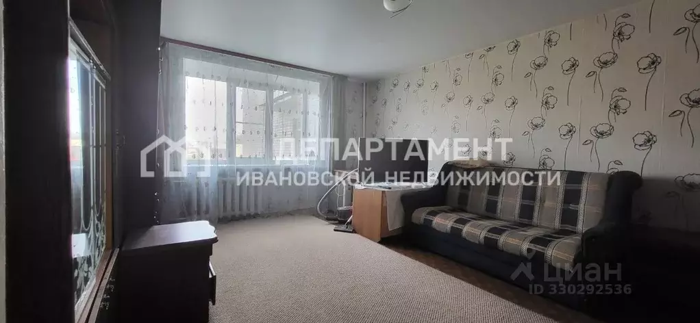 1-к кв. Ивановская область, Кохма ул. Кочетовой, 55 (37.0 м) - Фото 1