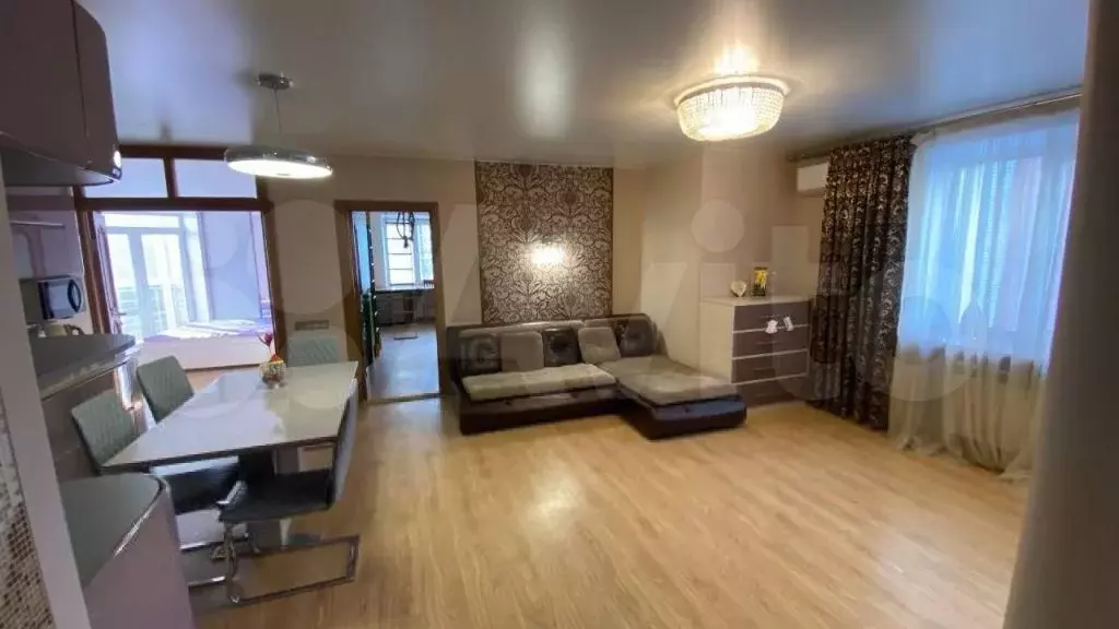 3-к. квартира, 80 м, 4/14 эт. - Фото 1