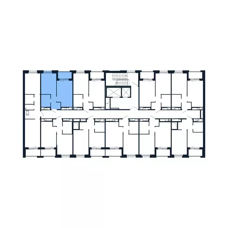 1-комнатная квартира: город Новоселье, Центральная улица, 30к1 (31.8 ... - Фото 2