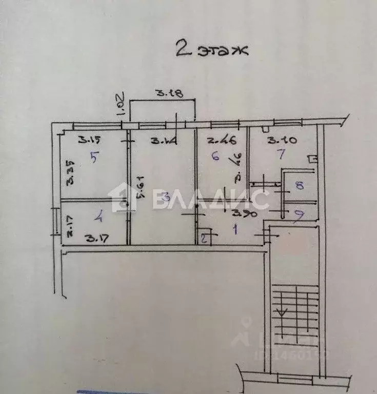 4-к кв. Бурятия, Улан-Удэ Ключевская ул., 26 (62.0 м) - Фото 1