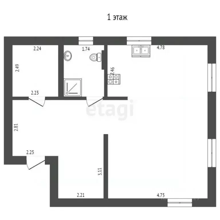 Дом в Севастополь Лукоморье ТСН, ш. Фиолентовское, 68/34А (143 м) - Фото 1