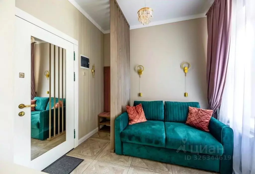 1-к кв. Москва Гороховский пер., 6/1С2 (20.0 м) - Фото 2