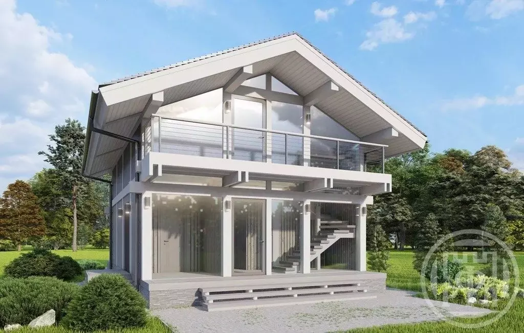 Дом в Ленинградская область, Выборгский район, Рощинское городское ... - Фото 1