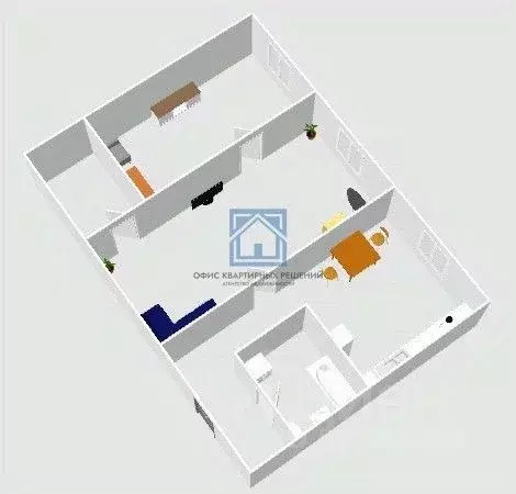 2-к кв. Пензенская область, Пенза ул. Дружбы, 9 (38.0 м) - Фото 2