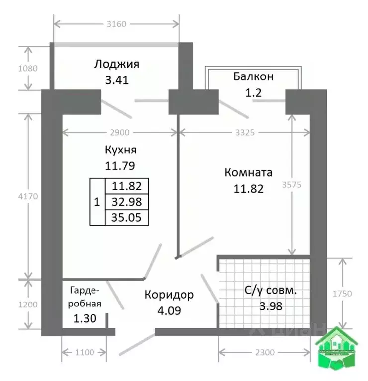 1-к кв. Ярославская область, Ярославль ул. Дядьковская (37.59 м) - Фото 1