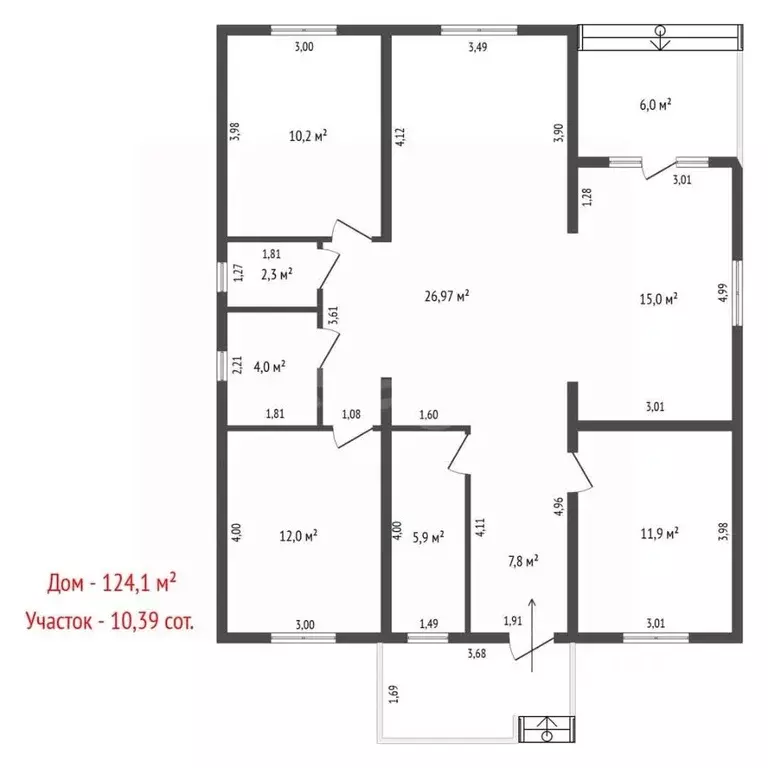 Дом в Свердловская область, Белоярский муниципальный округ, д. Гусева ... - Фото 1