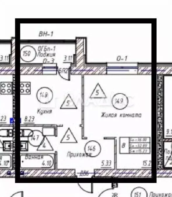 1-к кв. Татарстан, Высокогорский район, пос. Бирюлинского Зверосовхоза ... - Фото 2