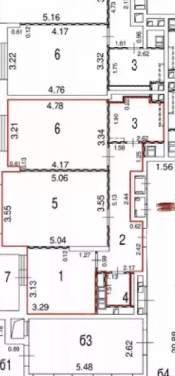2-к кв. Москва ул. Академика Королева, 23 (61.0 м) - Фото 2