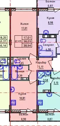Продаётся 1-к квартира, 38.94 м - Фото 0