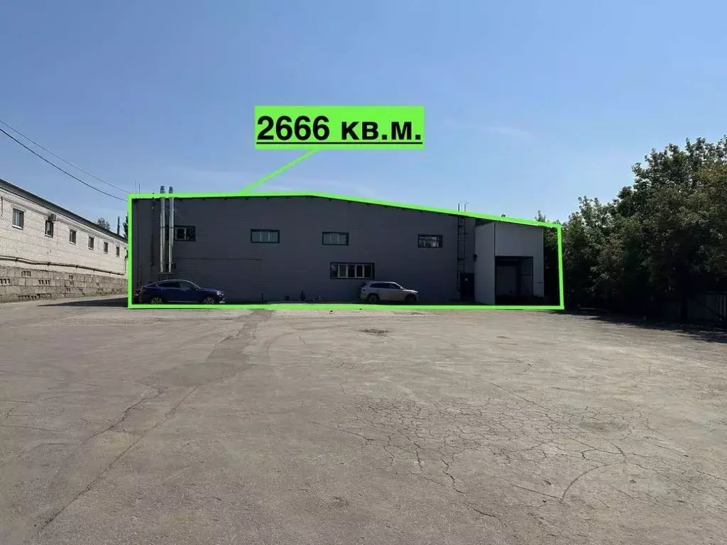 Склад в Самарская область, Самара ул. Дзержинского, 52к2 (2666 м) - Фото 1