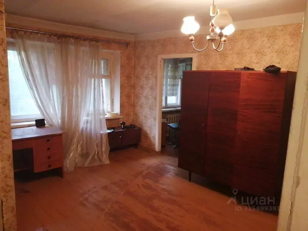 2-к кв. Калужская область, Калуга ул. Маршала Жукова, 27 (42.2 м) - Фото 0