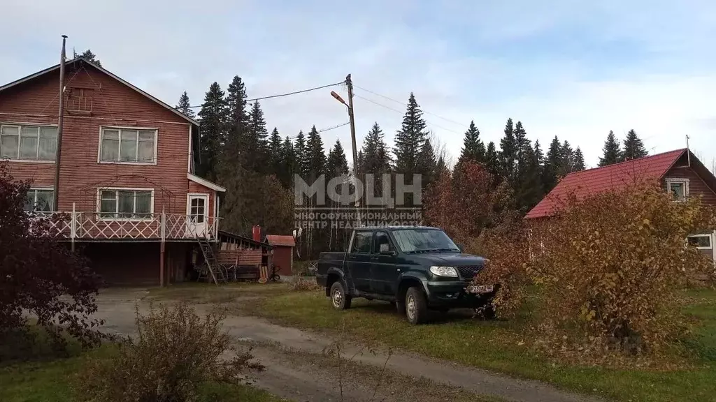 Дом в Карелия, Питкярантский муниципальный округ, д. Янис ул. Полевая, ... - Фото 1